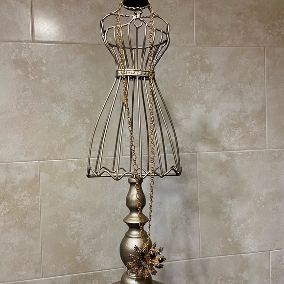 Erickson Beamon Target rhinestone pendant necklace - Picture 3 of 4